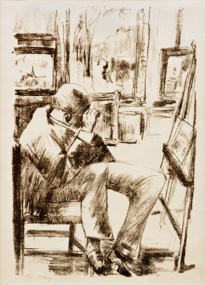 Der Kunstkenner von Lesser Ury